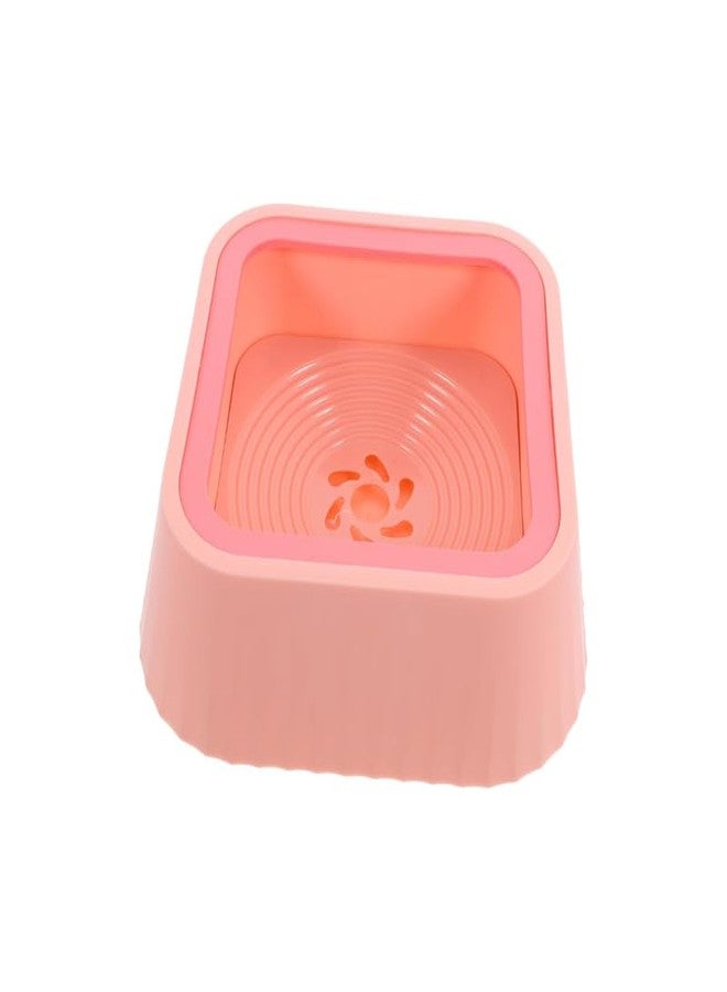 KittuPet وعاء طعام للقطط من كيتوبيت مانع للانزلاق بتصميم عظمة سمكة بلاستيكية - Image 1